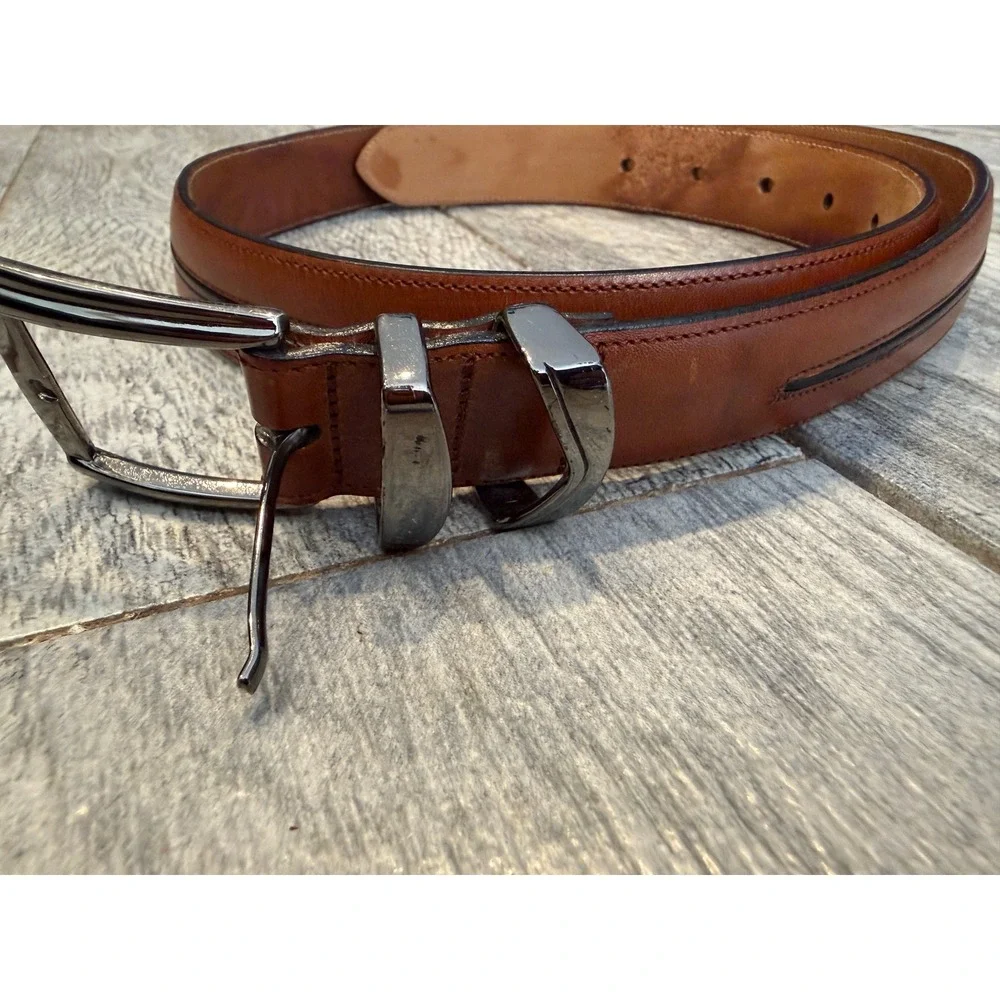 Mezlan leather belt